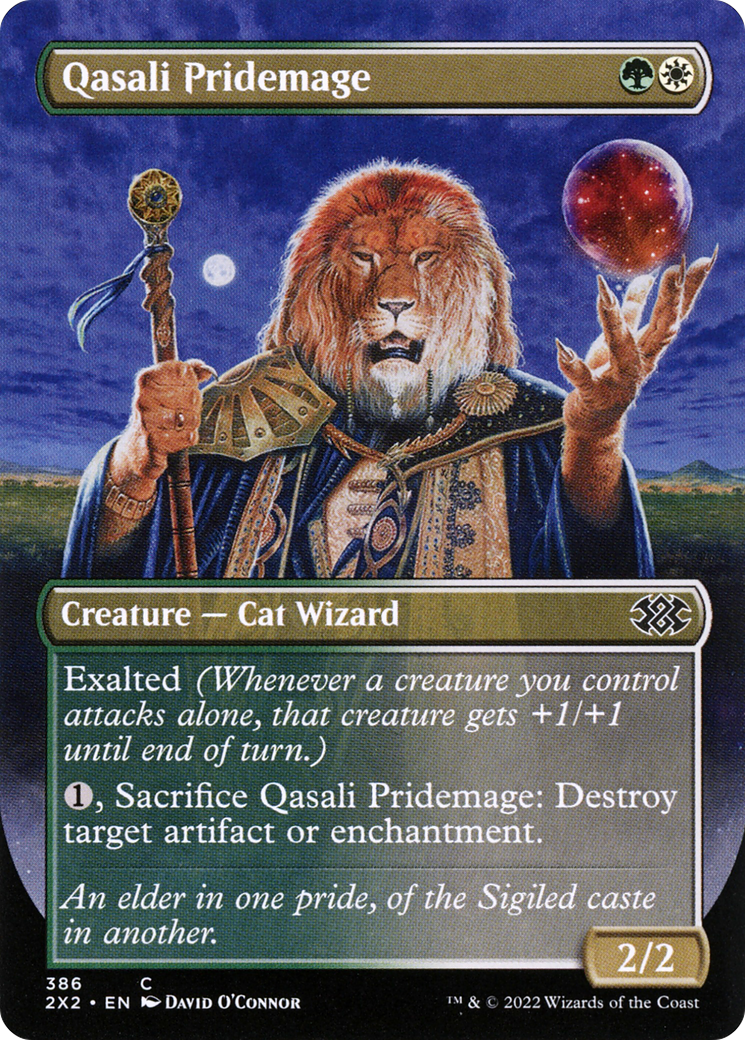 Qasali Pridemage (Borderless) (2X2-386) - Double Masters 2022