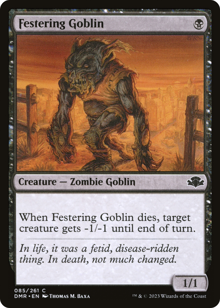 Festering Goblin (DMR-085) - Dominaria Remastered