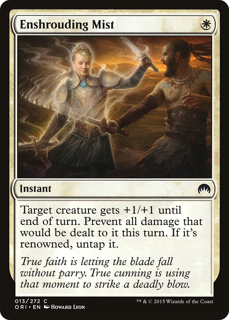Enshrouding Mist (ORI-013) - Magic Origins Foil
