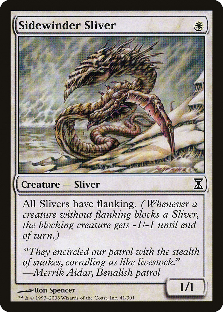 Sidewinder Sliver (TSP-041) - Time Spiral Foil