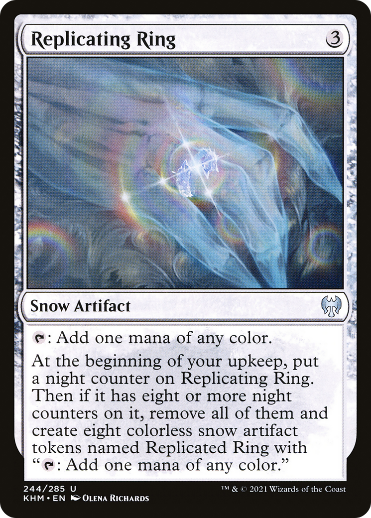 Replicating Ring (KHM-244) - Kaldheim: (snow) Foil
