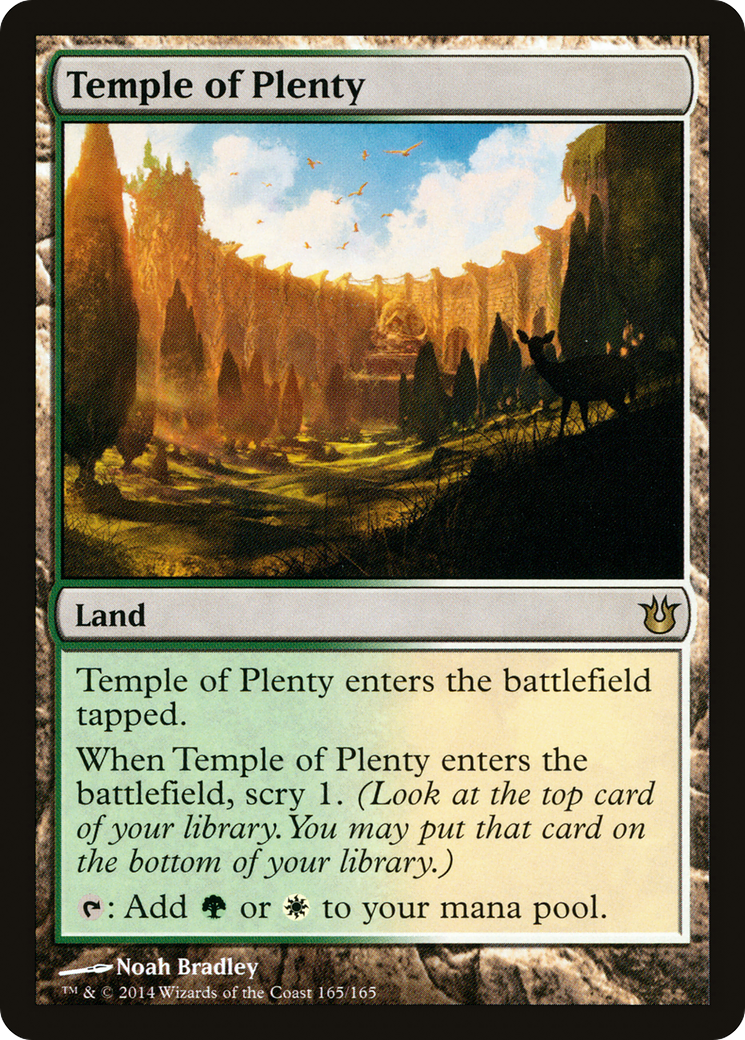 Temple of Plenty (BNG-165) - Born of the Gods