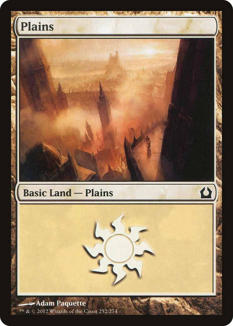 Plains (252) (RTR-252) - Return to Ravnica Foil