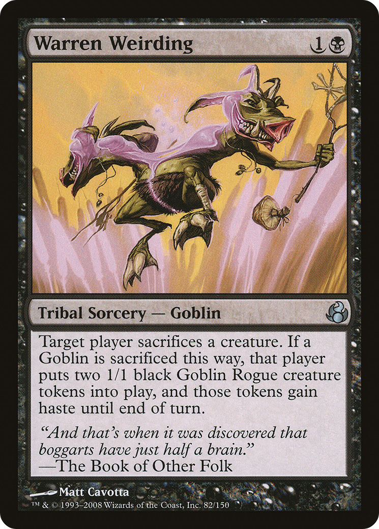Warren Weirding (MOR-082) - Morningtide Foil