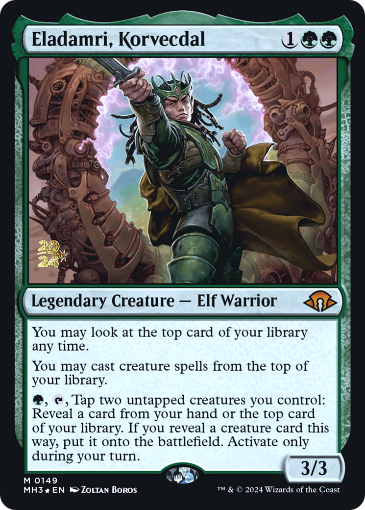 Eladamri, Korvecdal (PRE-149) - Modern Horizons 3 Promos Foil