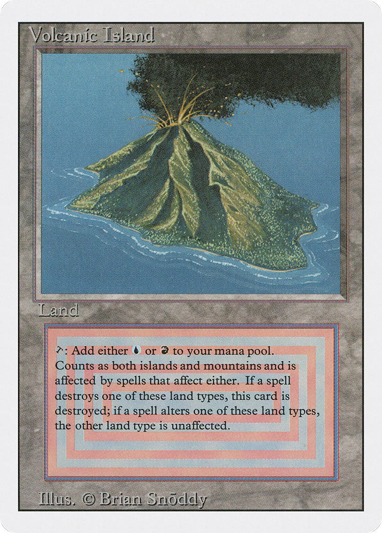 Volcanic Island (3ED-) - Revised Edition