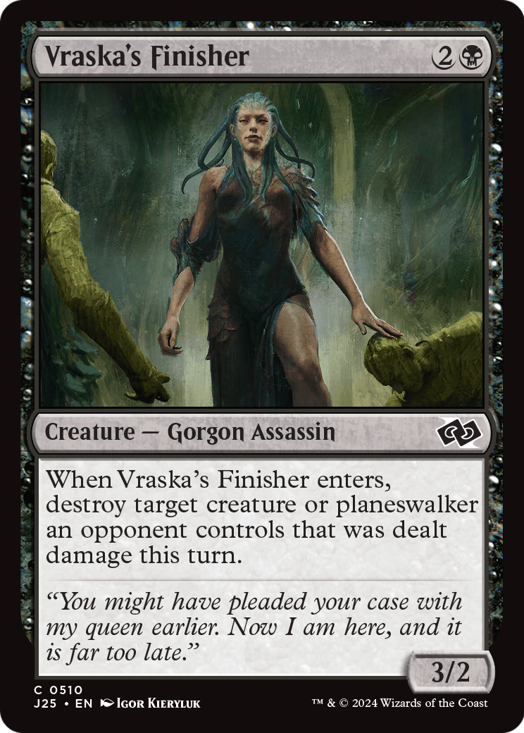 Vraska's Finisher (J25-510) - Foundations Jumpstart