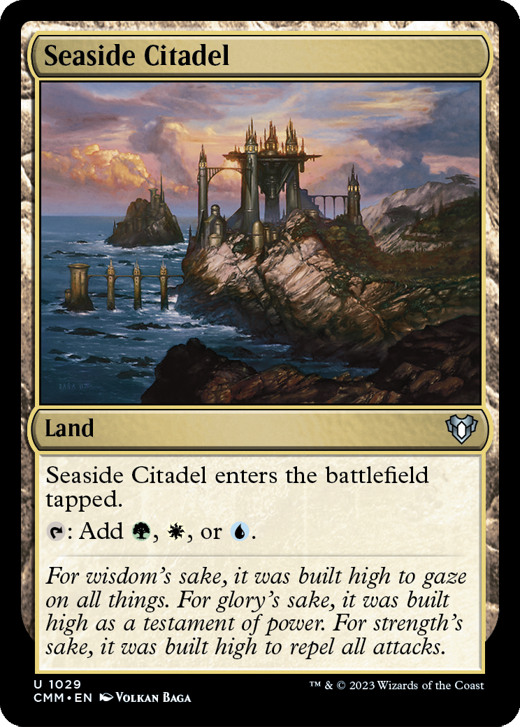 Seaside Citadel (CMM-1029) - Commander Masters