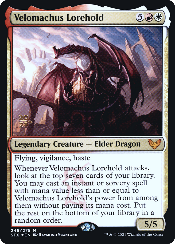 Velomachus Lorehold (PRE-245) - Strixhaven: School of Mages Promos Foil