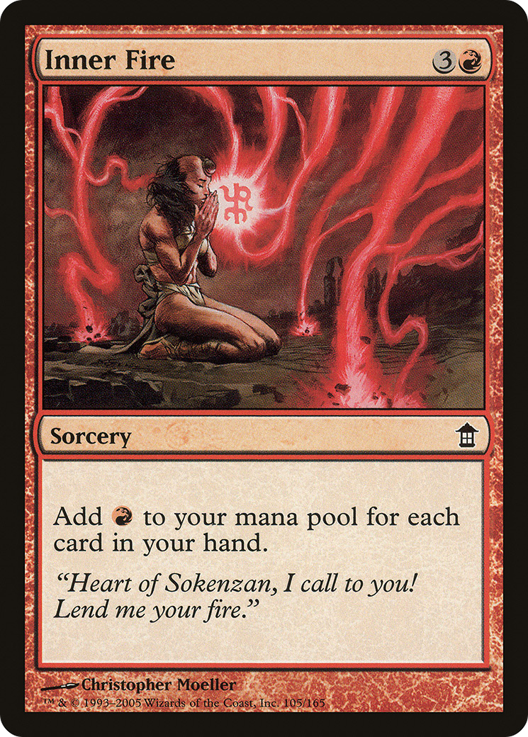 Inner Fire (SOK-105) - Saviors of Kamigawa Foil
