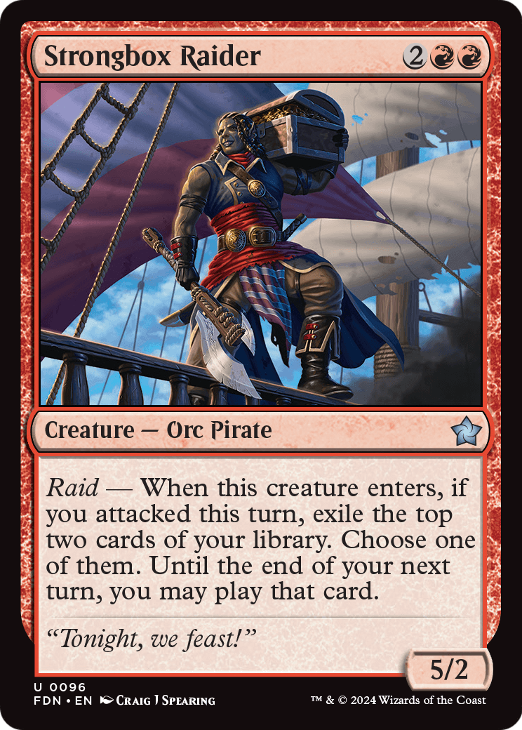 Strongbox Raider (FDN-096) - Foundations