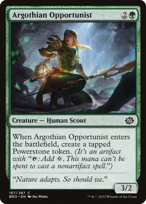 Argothian Opportunist (BRO-167) - The Brothers' War