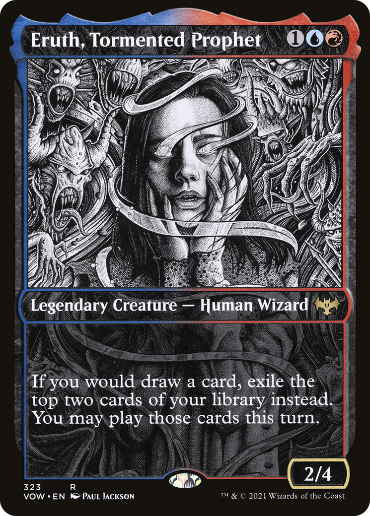 Eruth, Tormented Prophet (Showcase) (VOW-323) - Innistrad: Crimson Vow: (Showcase)