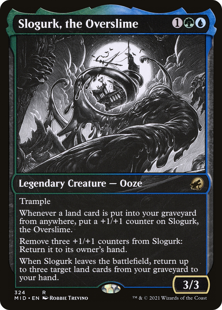 Slogurk, the Overslime (Showcase) (MID-324) - Innistrad: Midnight Hunt: (Showcase)