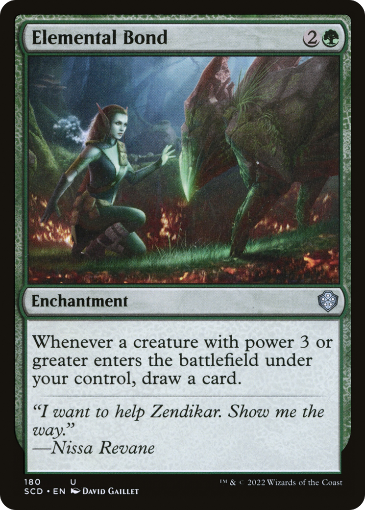 Elemental Bond (SCD-180) - Starter Commander Decks