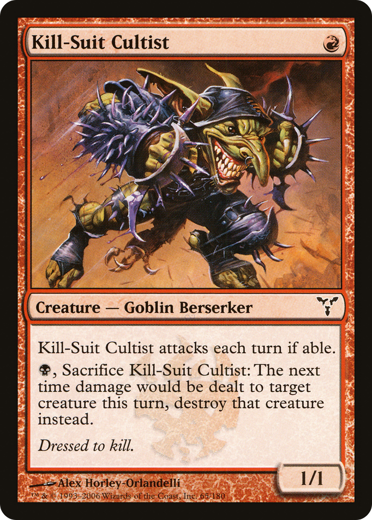 Kill-Suit Cultist (DIS-065) - Dissension Foil