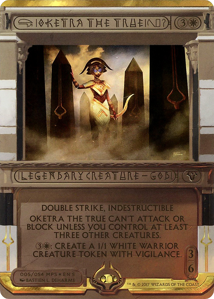 Oketra the True (MPS2-005) - Amonkhet Invocations (Borderless) Foil