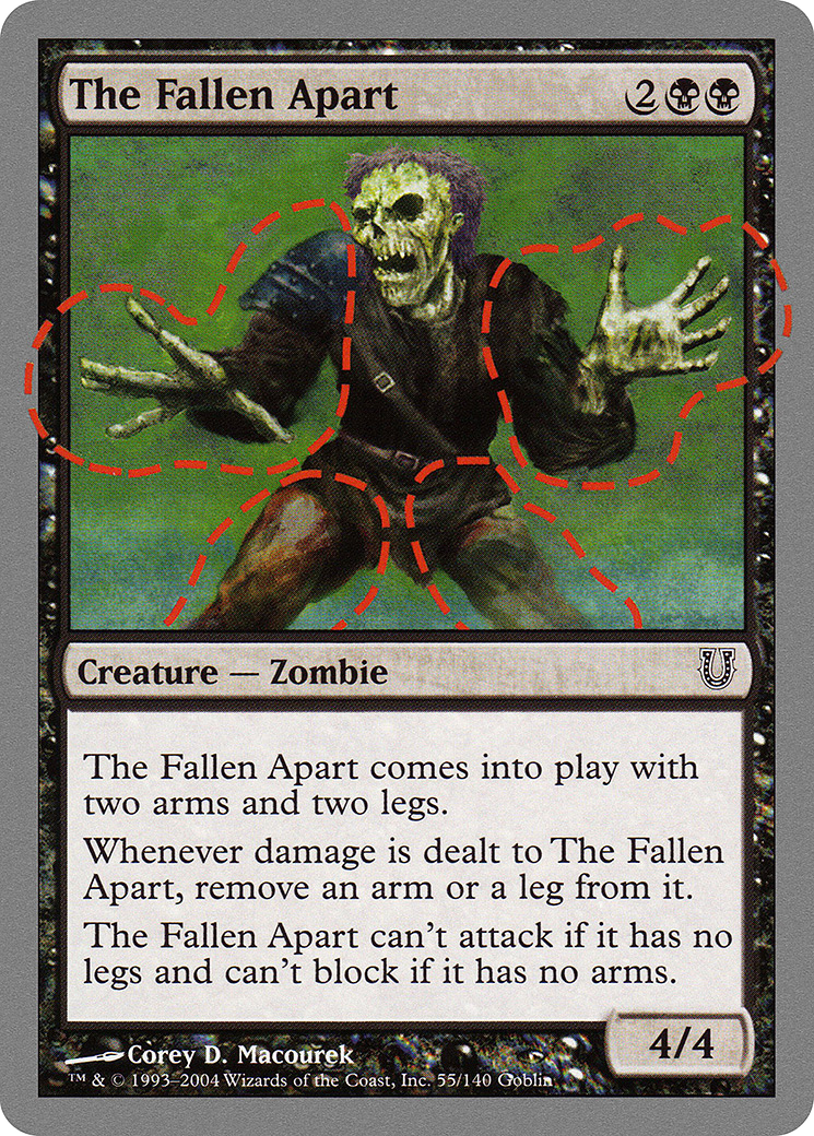The Fallen Apart (UNH-055) - Unhinged Foil