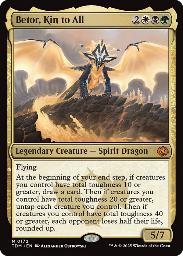 Betor, Kin to All (TDM-172) - Tarkir: Dragonstorm