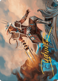 Annie Flash, the Veteran // Annie Flash, the Veteran (AOTJ-017) - Outlaws of Thunder Junction Art Series (Borderless)