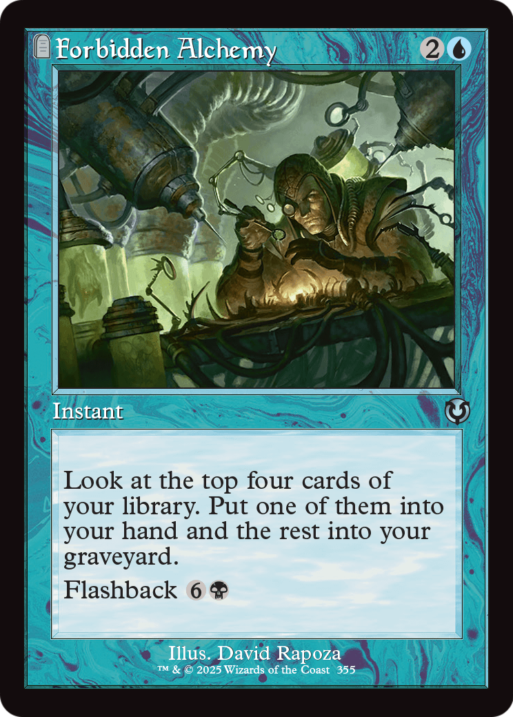 Forbidden Alchemy (Retro Frame) (INR-355) - Innistrad Remastered