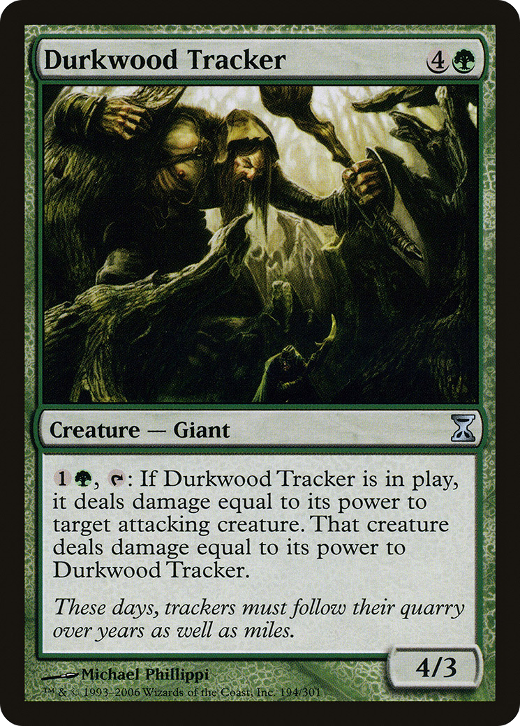 Durkwood Tracker (TSP-194) - Time Spiral Foil