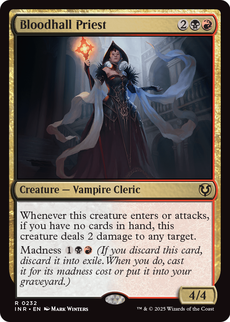 Bloodhall Priest (INR-232) - Innistrad Remastered