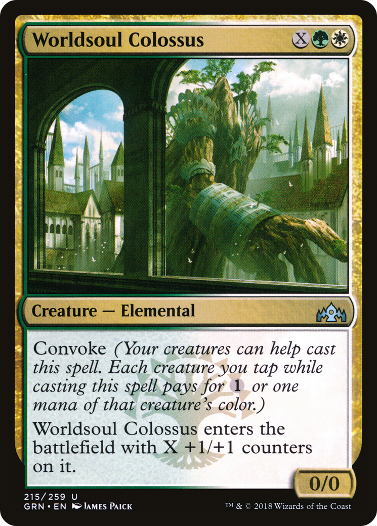 Worldsoul Colossus (GRN-215) - Guilds of Ravnica
