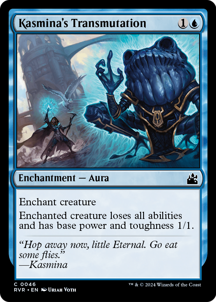 Kasmina's Transmutation (RVR-046) - Ravnica Remastered Foil