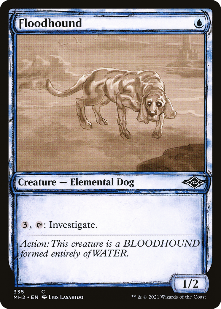 Floodhound (Showcase) (MH2-335) - Modern Horizons 2: (Showcase)
