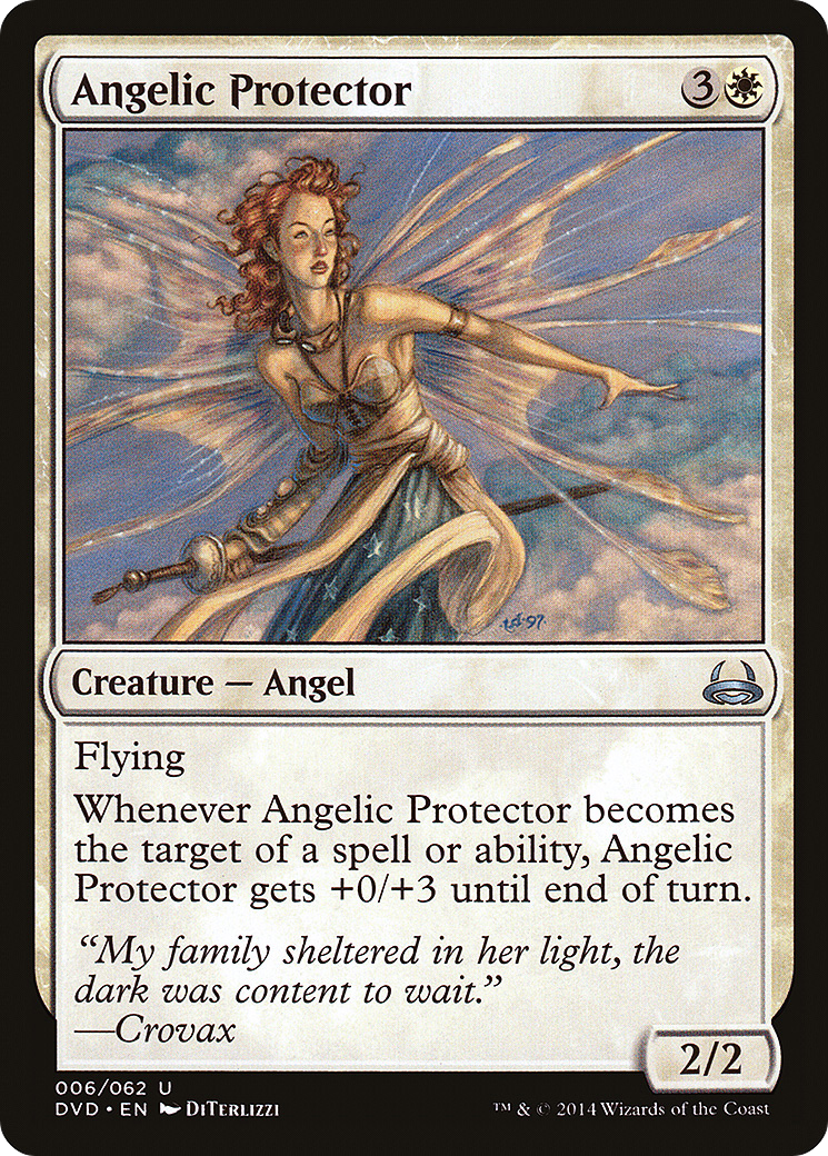 Angelic Protector (DD3-006) - Duel Decks Anthology: Divine vs. Demonic