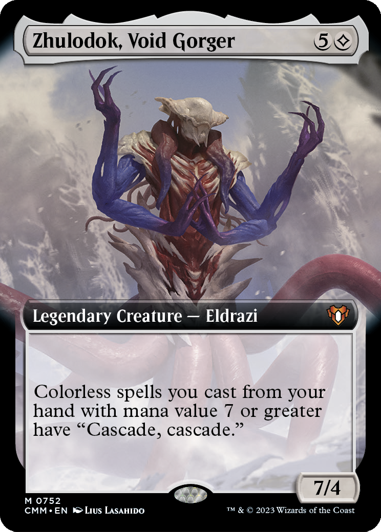 Zhulodok, Void Gorger (Extended Art) (CMM-752) - Commander Masters: (Extended Art)