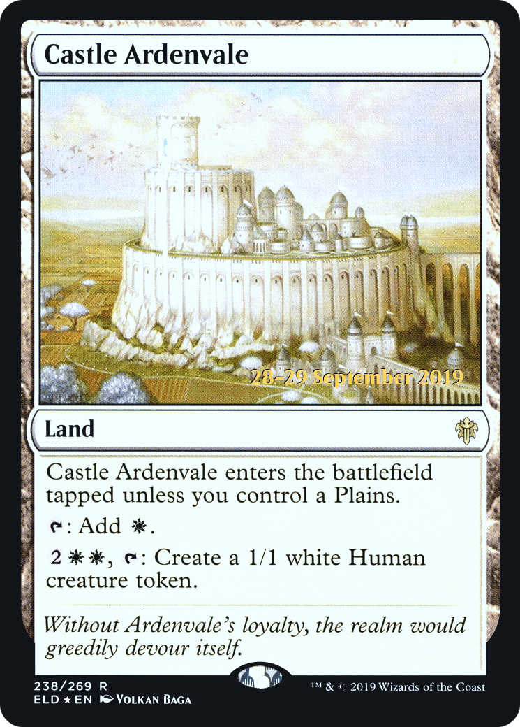 Castle Ardenvale (PRE-238) - Throne of Eldraine Promos Foil