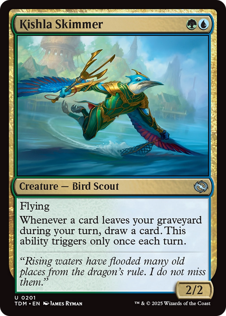 Kishla Skimmer (TDM-201) - Tarkir: Dragonstorm Foil