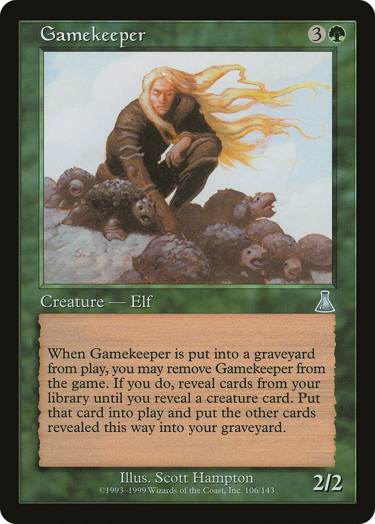 Gamekeeper (UDS-106) - Urza's Destiny Foil