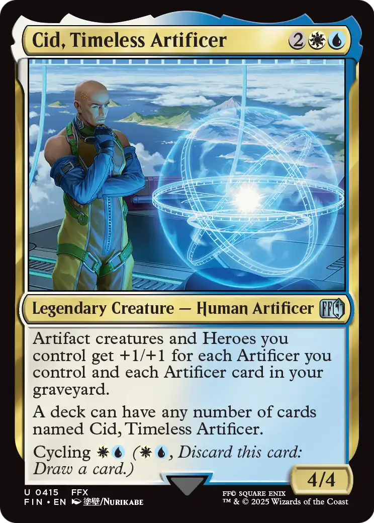 Cid, Timeless Artificer (0415) (FIN-415) - FINAL FANTASY
