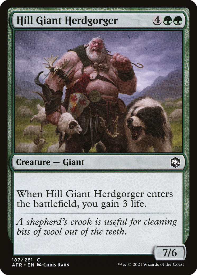Hill Giant Herdgorger (AFR-187) - Adventures in the Forgotten Realms Foil