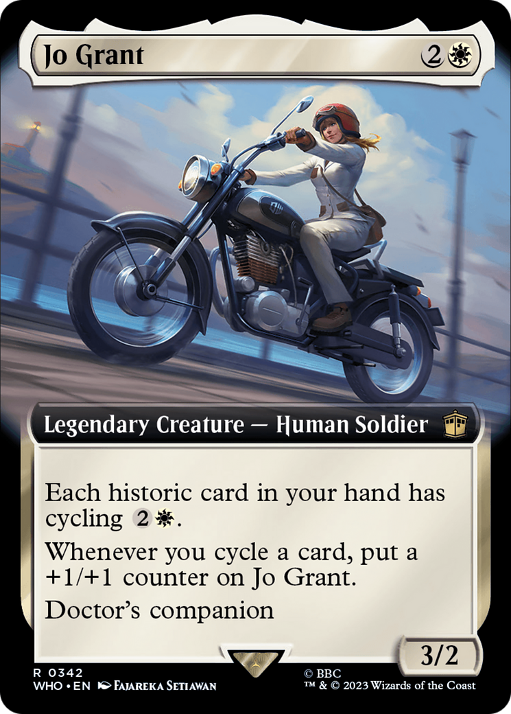Jo Grant (Extended Art) (WHO-342) - Doctor Who: (Extended Art) Foil