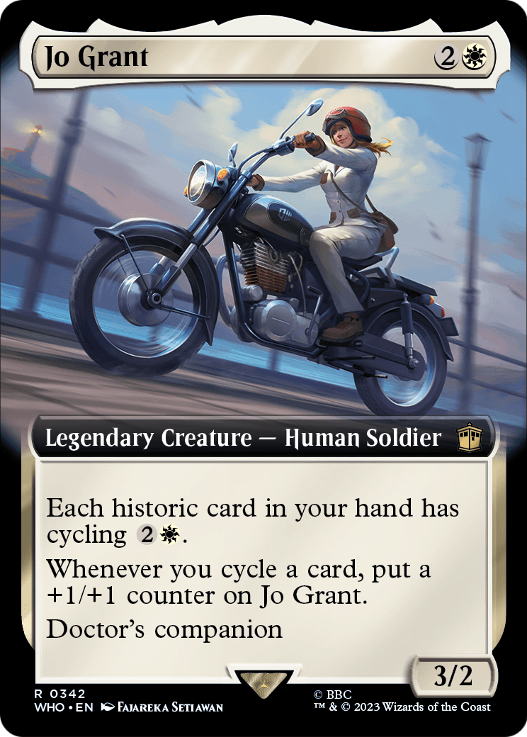 Jo Grant (Extended Art) (WHO-342) - Doctor Who: (Extended Art) Foil