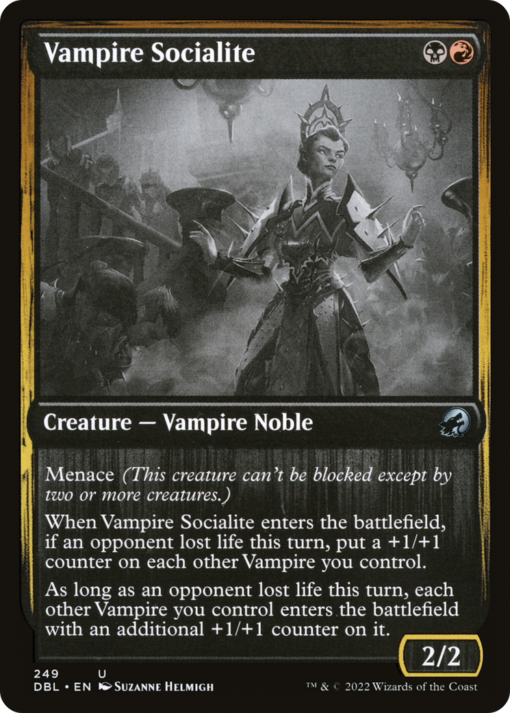 Vampire Socialite (DBL-249) - Innistrad: Double Feature Foil