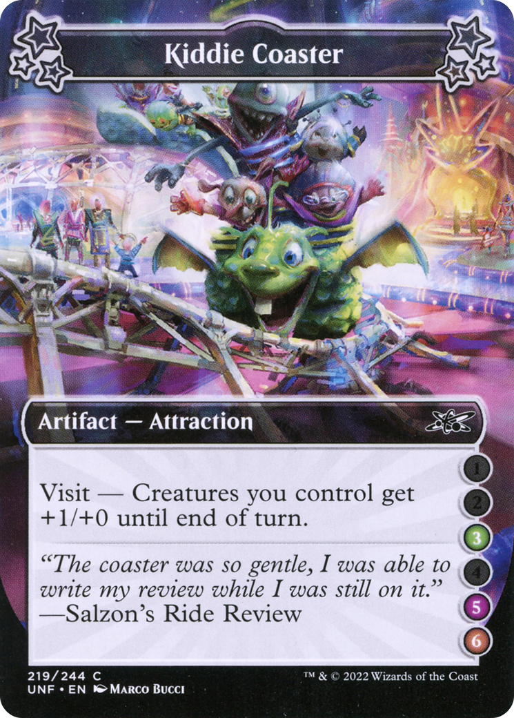 Kiddie Coaster (3-5-6) (UNF-219) - Unfinity Foil