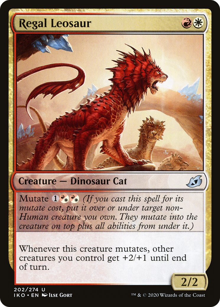 Regal Leosaur (IKO-202) - Ikoria: Lair of Behemoths