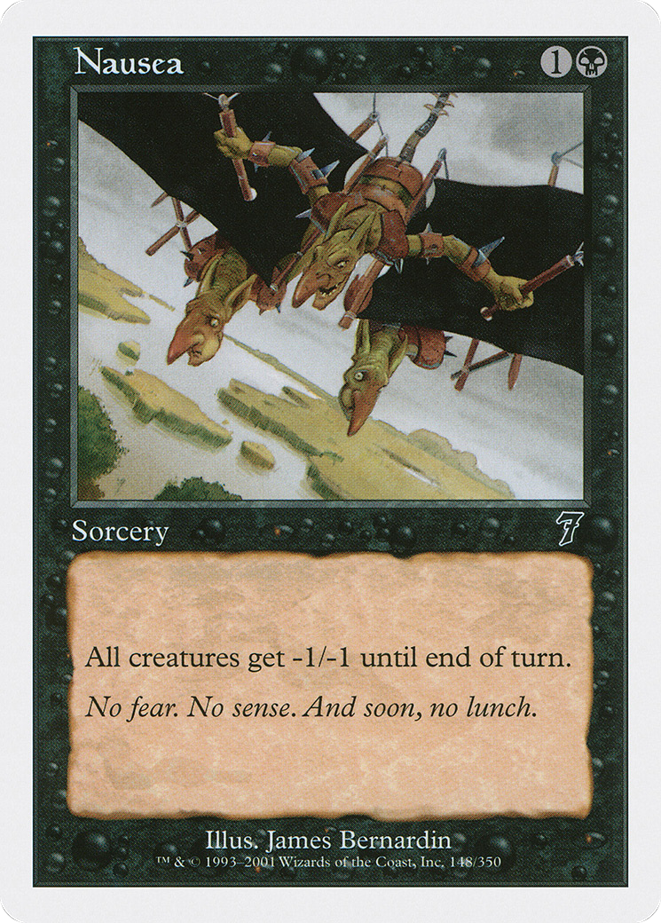 Nausea (7ED-148) - 7th Edition