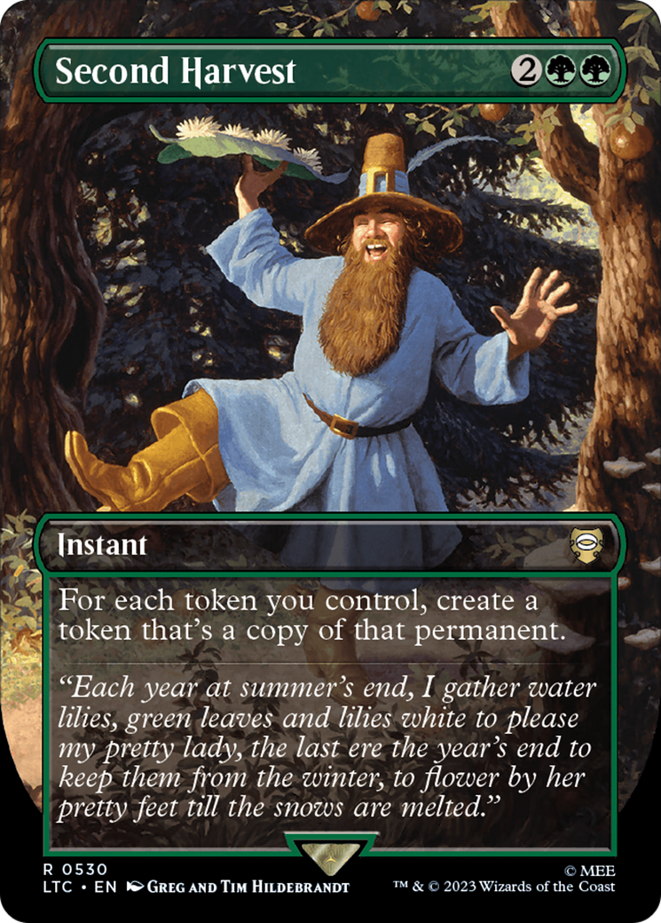 Second Harvest (Borderless) (LTC-530) - Tales of Middle-earth Commander