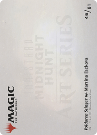 Voldaren Stinger // Voldaren Stinger (AMID-046) - Midnight Hunt Art Series (Borderless) Foil