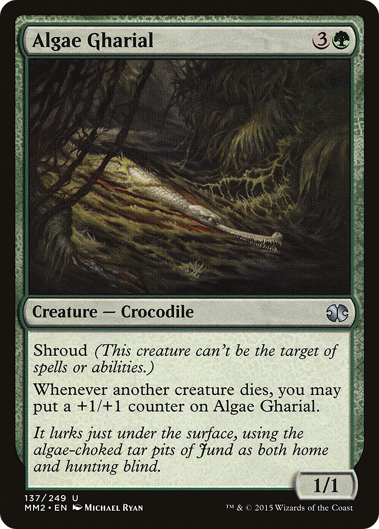 Algae Gharial (MM2-137) - Modern Masters 2015