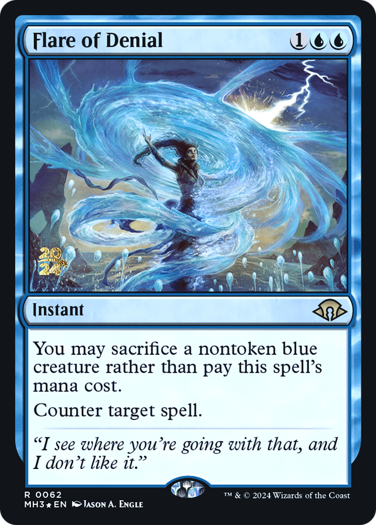 Flare of Denial (PRE-062) - Modern Horizons 3 Promos Foil