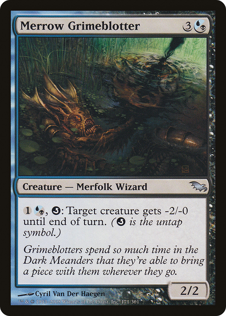 Merrow Grimeblotter (SHM-171) - Shadowmoor Foil