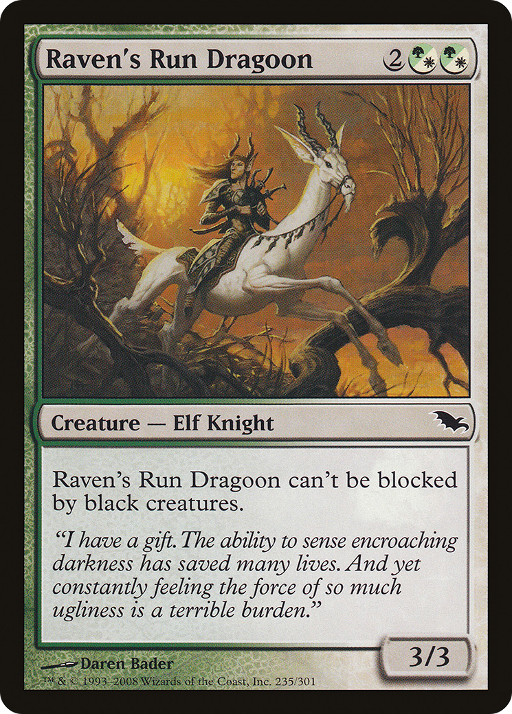 Raven's Run Dragoon (SHM-235) - Shadowmoor