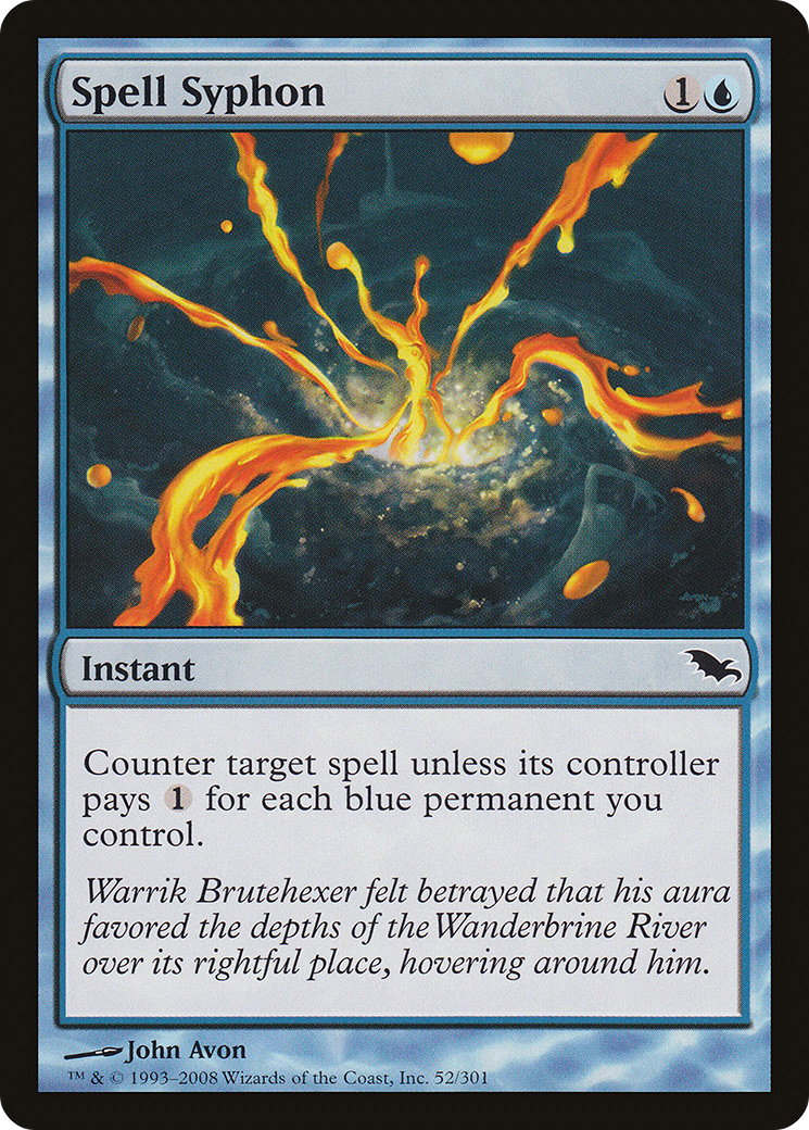 Spell Syphon (SHM-052) - Shadowmoor